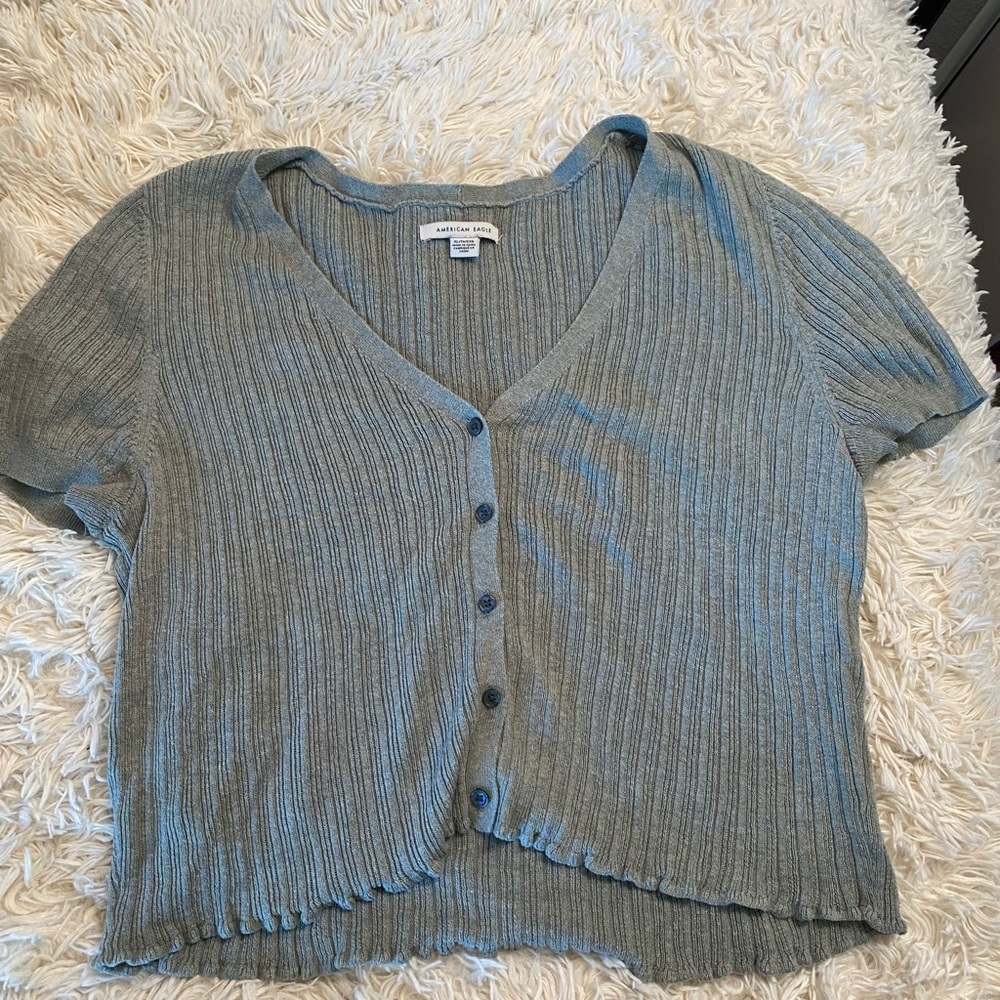 American eagle cropped shirt